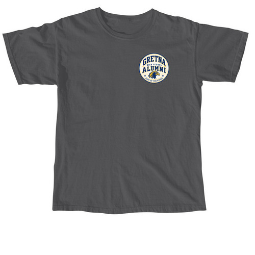 Official Gretna Alumni Collection 2, a Pepper Comfort Colors Unisex Tee