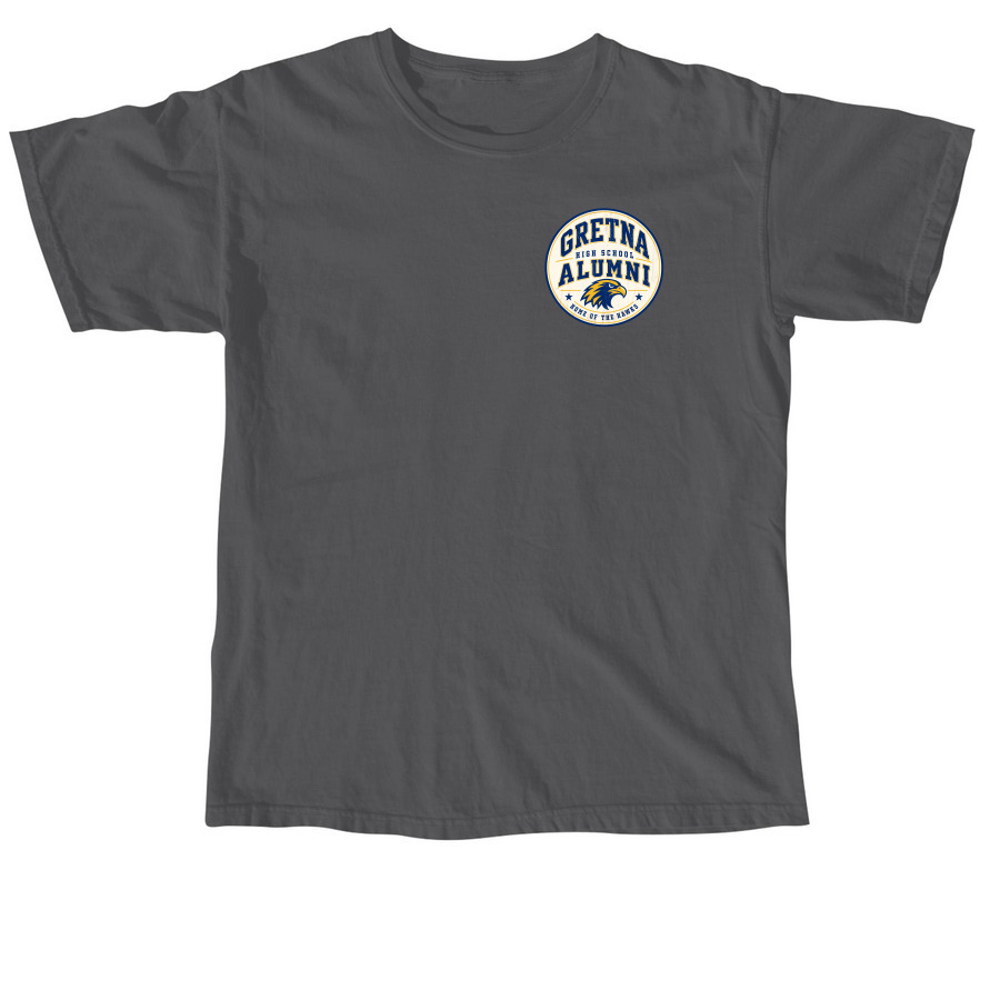 Official Gretna Alumni Collection 2, a Pepper Comfort Colors Unisex Tee