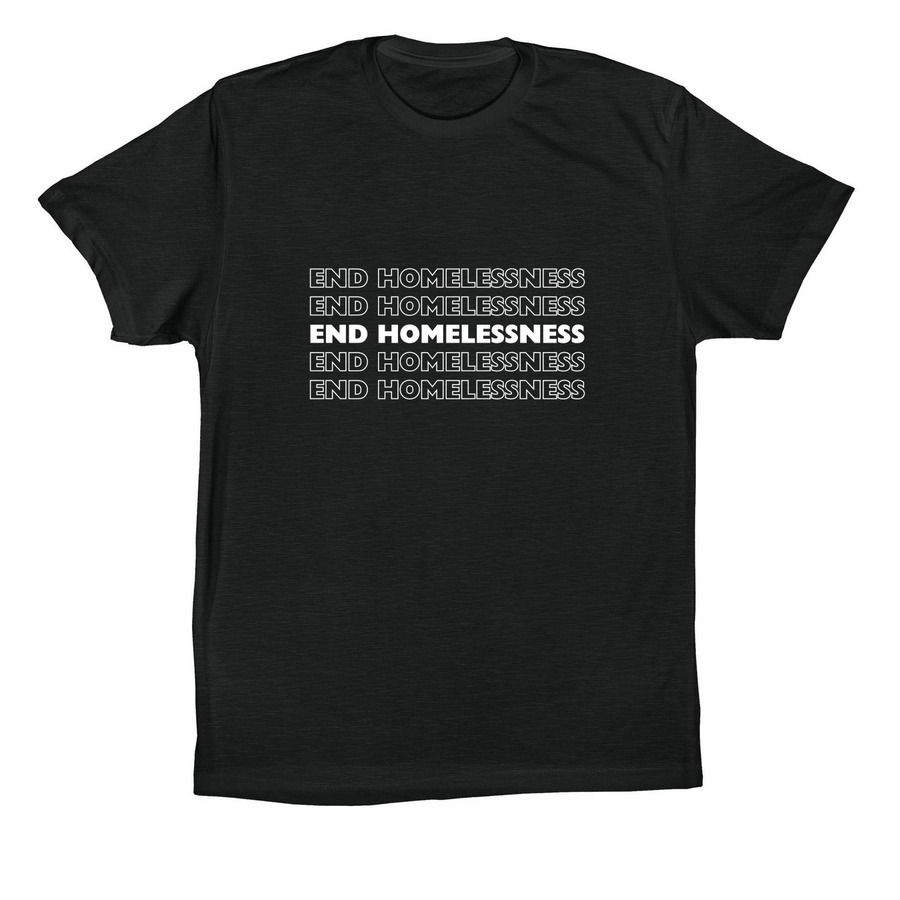 End Homelessness TCOEH 2026&nbsp;, a Vintage Black Premium Cotton Tee