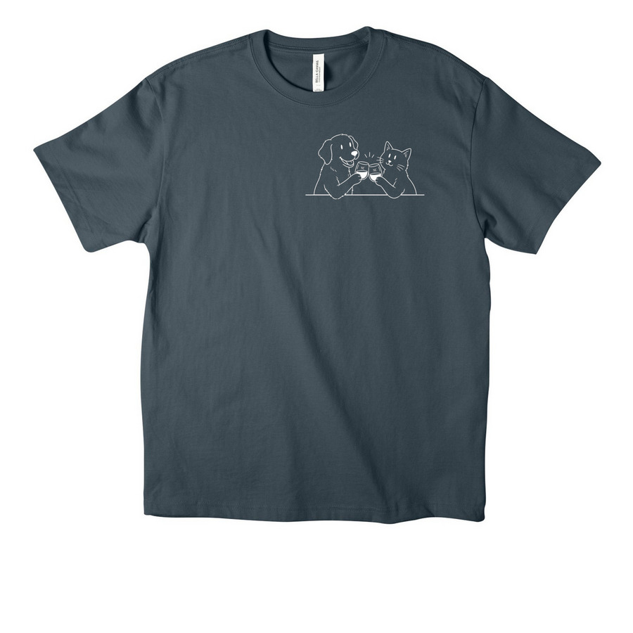 PMHS-CV x North Country Collaboration, a Vintage Navy Unisex Heavyweight Tee