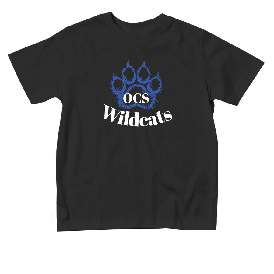Wildcats Toddler Tee, a Black Toddler Tee