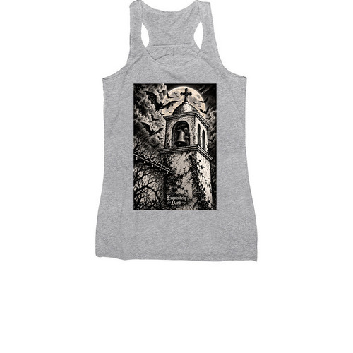 Bats in the belfry, a Athletic Heather Women's Racerback