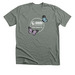 Semicolon Butterflies, a Deep Heather Premium Unisex Tee