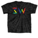 3W Merch, a Black Classic Tie Dye Tee