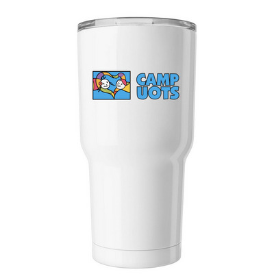 Tumbler, a White Insulated Tumbler