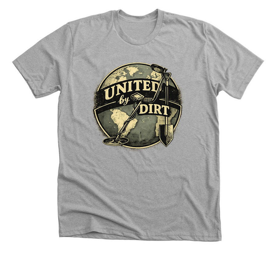 United By Dirt TikTok Tour Shirt 2026, a Athletic Heather Premium Unisex Tee