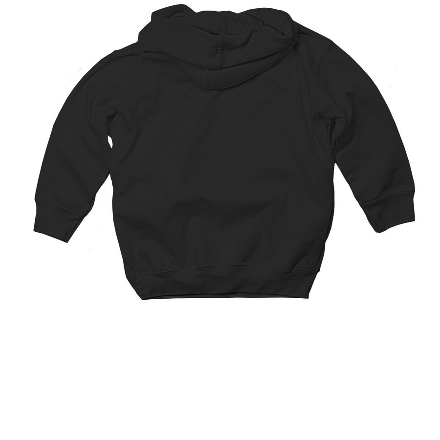 Faith + Foundations Toddler T-Shirt & Hoodie, a Black Toddler Pullover Hoodie (back-view)