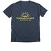 Fearlessly Forward Blue V-Neck, a Heather Navy Premium V-Neck Tee
