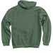 IBH Addiction Recovery Small Logo, a Military Green Pullover Hoodie (back-view)
