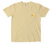 Sunrise Tee Shirt w/ Ribbon, a Butter Comfort Colors Pocket Tee