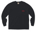 TCFU Pocket Tees, a Black Comfort Colors Long Sleeve Pocket Tee