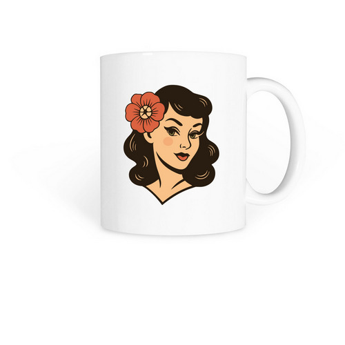 Coffee Talk, a White Coffee Mug