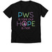 PWS is rare HOPE is not! Adult Shirts, a Solid Black Blend Premium V-Neck Tee