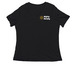 Simple Sunshine | Adult & Youth Styles, a Black Women's Relaxed V-Neck Tee