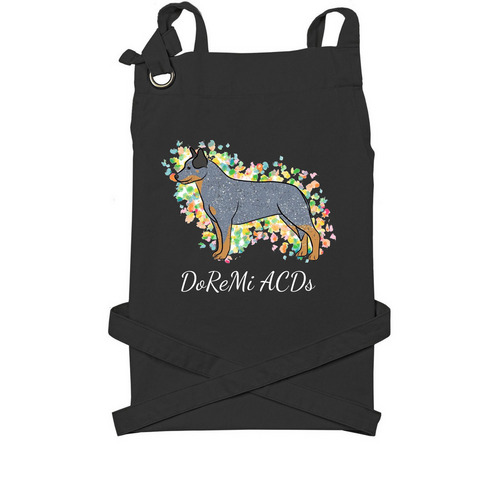 Aprons, a Black Cotton Canvas Pocket Apron