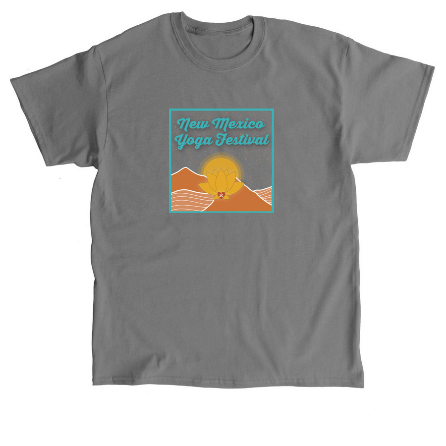 New Mexico Yoga Festival, a Charcoal Classic Unisex Tee