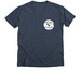 Put Your Heart to Work, a Heather Navy Premium V-Neck Tee