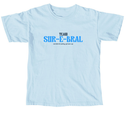 Cerebral vs. Cerebral, a Chambray Comfort Colors Unisex Tee