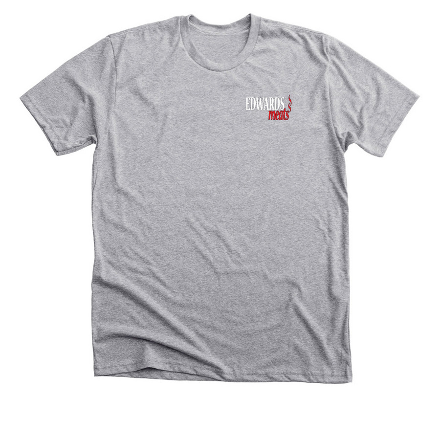 Edwards Meats Wear, a Athletic Heather Premium Unisex Tee