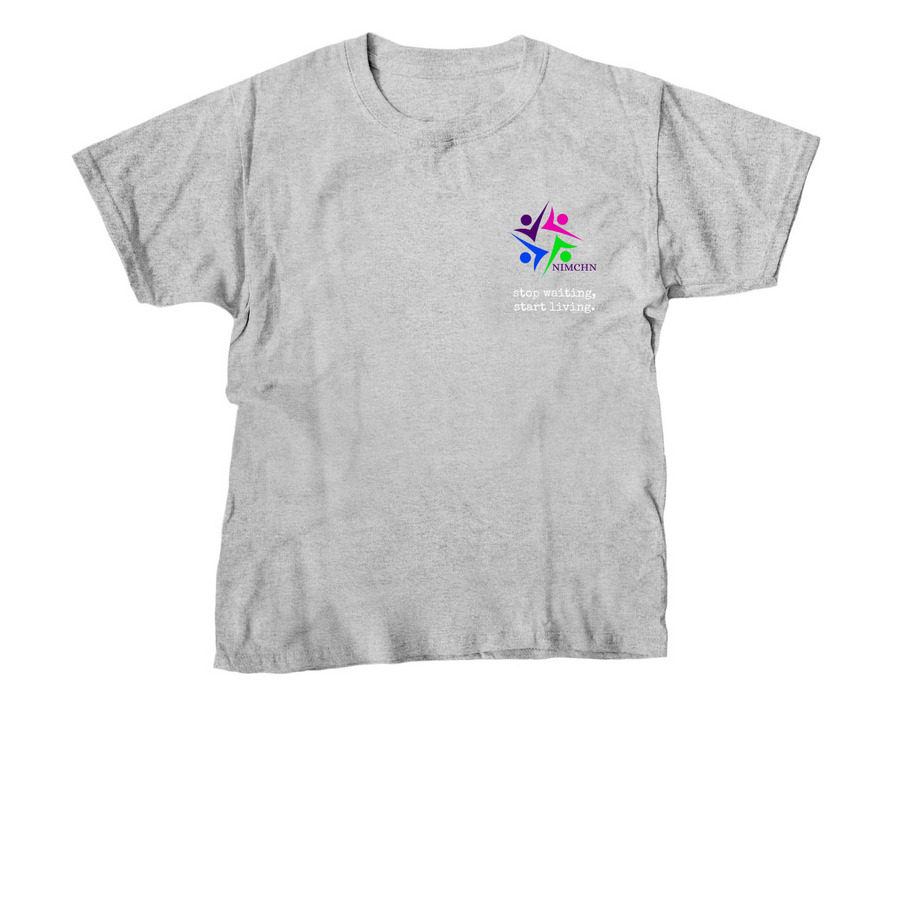 Stop Waiting, Start Living, a Sport Grey Youth Unisex Tee