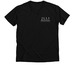 JLLI - Classic Design, a Solid Black Blend Premium V-Neck Tee