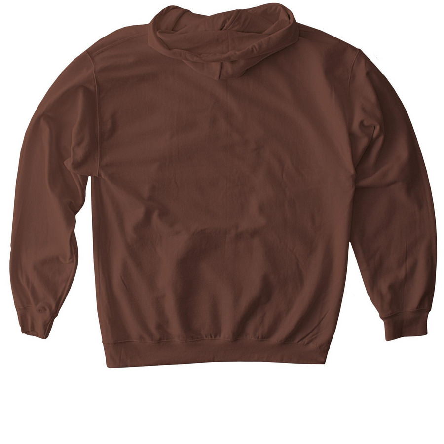 WINTER IS COMING!&nbsp;&nbsp;, a Cocoa Softstyle Pullover Hoodie (back-view)