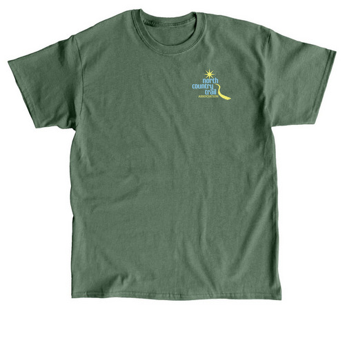Welcome to the North Country, Green, a Military Green Classic Unisex Tee