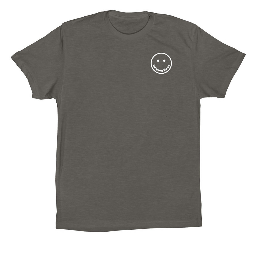 Smile. You're Valued., a Asphalt Premium Cotton Tee
