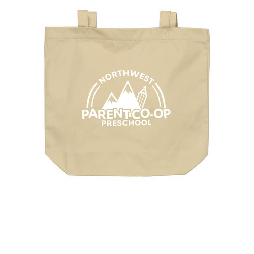 NW Parent CO-OP Tote, a Oyster Organic Cotton Tote Bag