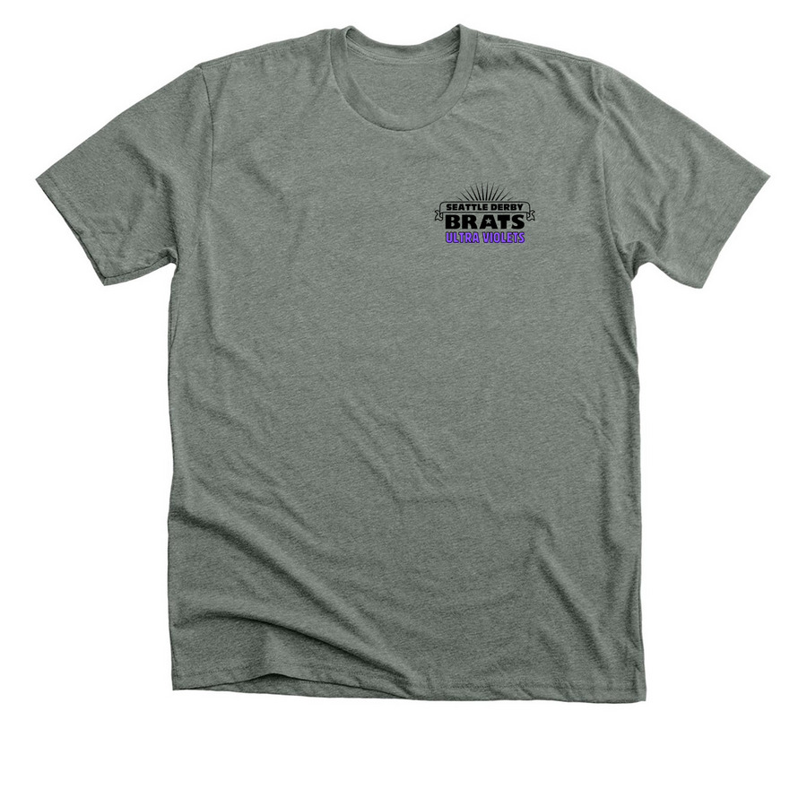 Ultra Violets, a Deep Heather Premium Unisex Tee