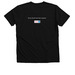 I Read Banned Books, a Solid Black Blend Premium V-Neck Tee (back-view)
