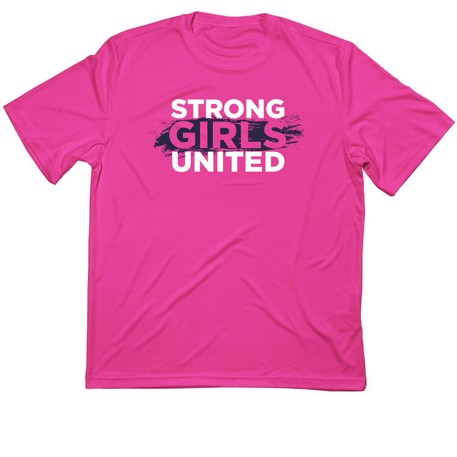 Signature Pink SGU Shirt, a Neon Pink Classic Performance Tee