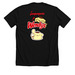 Wenndd, a Solid Black Blend Premium Unisex Tee (back-view)