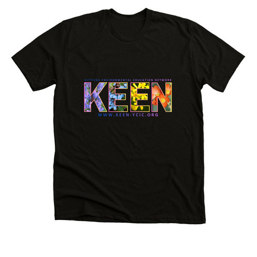 KEEN T-Shirt Shop, a Solid Black Blend Premium Unisex Tee
