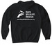 Wild Sweatshirts!, a Black Gildan Softstyle Pullover Hoodie (back-view)