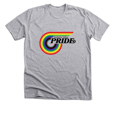 NVP Tees, Tanks, and Hoodies (dark logo), a Athletic Heather Premium Unisex Tee
