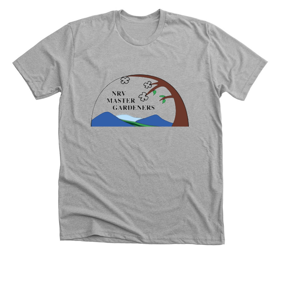 NRV Master Gardeners, a Athletic Heather Premium Unisex Tee