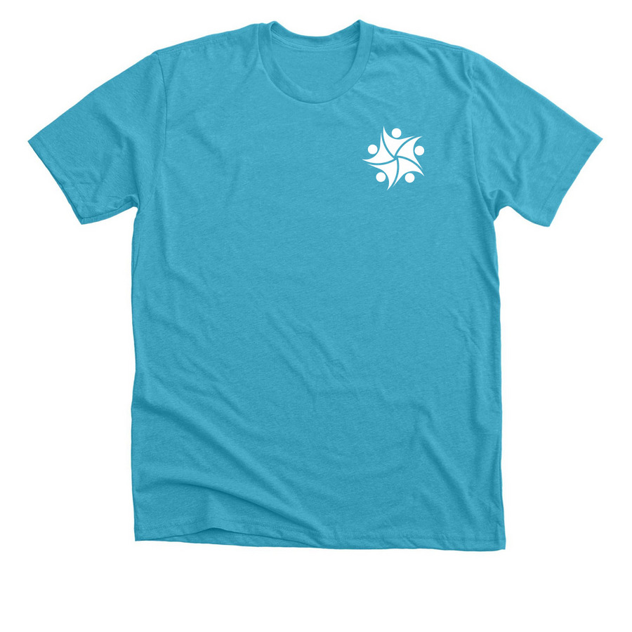 Life Of A Dance Mom!, a Heather Aqua Premium Unisex Tee