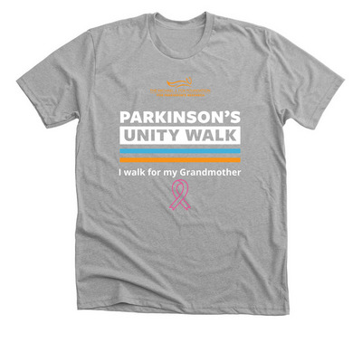 Parkinson?s Unity Walk 2026, a Athletic Heather Premium Unisex Tee