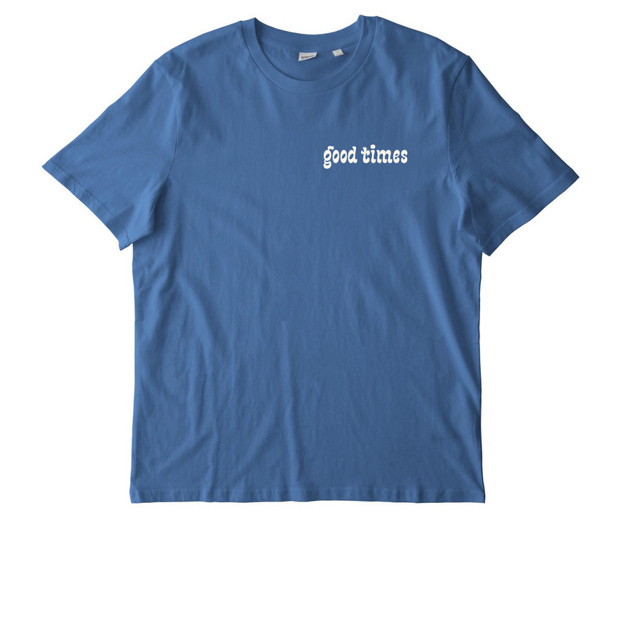 Good times Design&nbsp;, a Bright Blue Stanley/Stella Unisex Creator 2.0 Tee