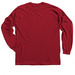 RPH Fall Layers Collection | Front Logo Only, a Cardinal Red Classic Long Sleeve Tee (back-view)