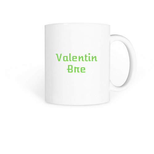 Valentin bre chashi za kafe, a White Coffee Mug