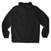Packable Anorak, a Black Packable Anorak (back-view)