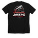 Edison Train Show, a Solid Black Blend Premium Unisex Tee (back-view)