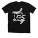 Support Your Local Nonbinarian, a Solid Black Blend Premium Unisex Tee