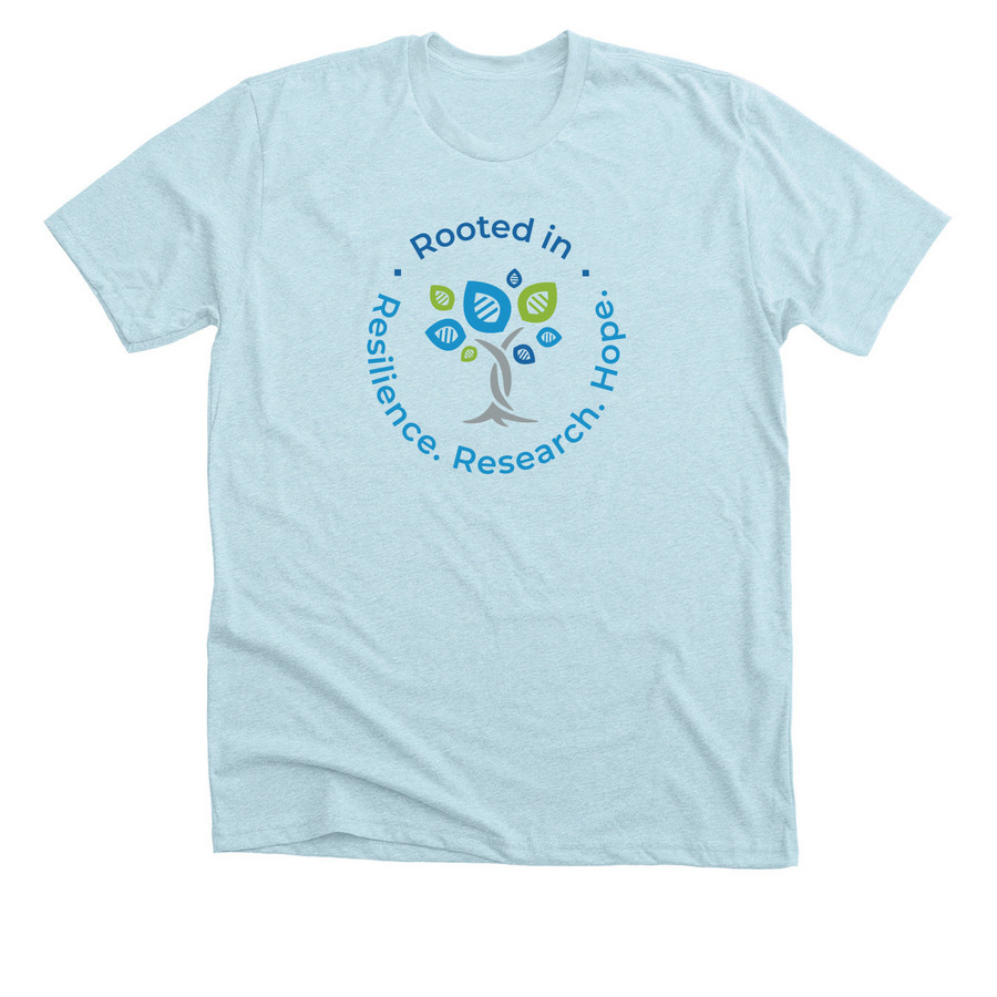 FA Month 2025, a Heather Ice Blue Premium Unisex Tee