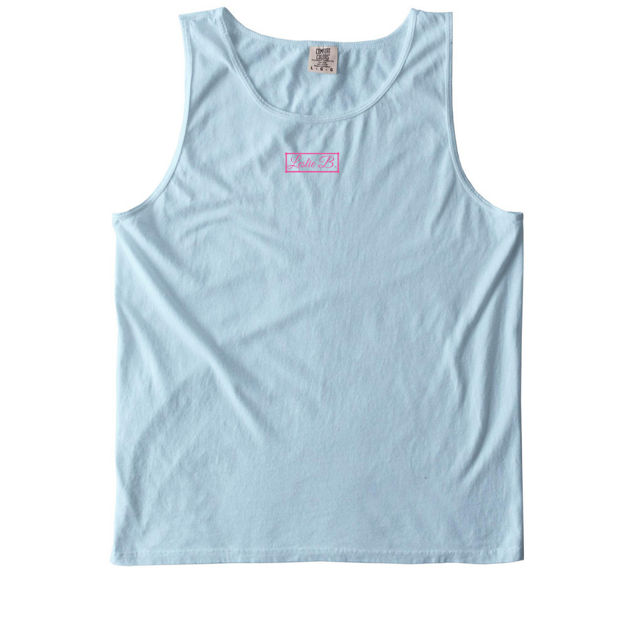 Leslie?s Tank ll, a Chambray Comfort Colors Tank Top