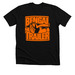 OG Logo Orange, a Solid Black Blend Premium Unisex Tee
