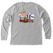 CC2026 Long Sleeve, a Athletic Heather Premium Long Sleeve Tee (back-view)