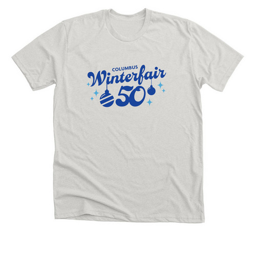 50th Anniversary Party, a Heather Cement Premium Unisex Tee